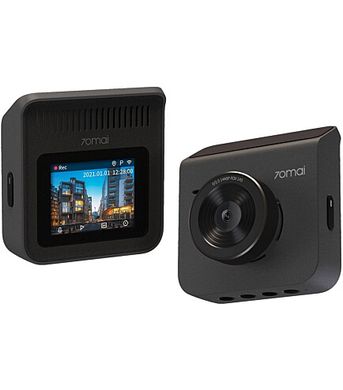 Автомобильный видеорегистратор Xiaomi 70mai Dash Cam A400 Black +Rear Cam RC09 Set (Midrive A400 + R