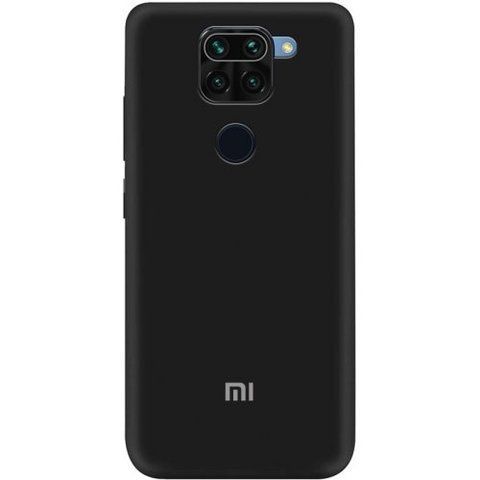 Чехол Original Silicone Case для Xiaomi Redmi Note 9S/Note 9 Pro/Note 9 Pro Max Black (3)