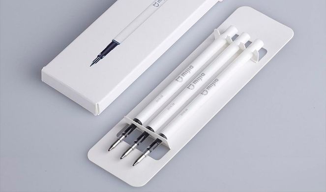 Стержень для кулькової ручки Xiaomi Mi Rollerball Pen Refil (3 стержня в комплекте) (BZL4013TY)