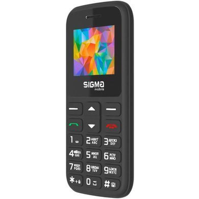 Мобильный телефон (бабушкофон) Sigma mobile Comfort 50 HIT Black