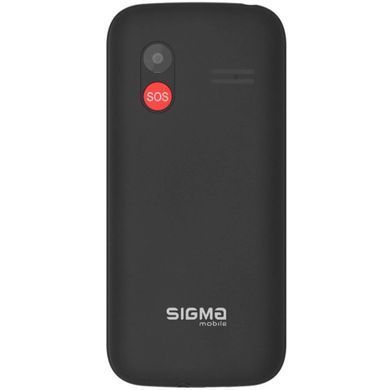 Мобильный телефон (бабушкофон) Sigma mobile Comfort 50 HIT Black
