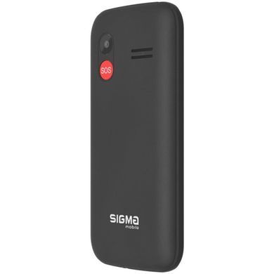 Мобильный телефон (бабушкофон) Sigma mobile Comfort 50 HIT Black