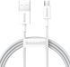 Кабель Micro USB Baseus USB to Micro USB Superior Series 1m White (CAMYS-02)