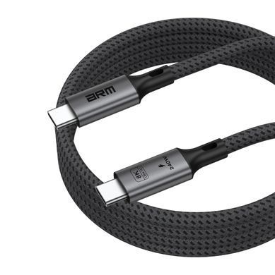 Кабель USB Type-C ArmorStandart USB 4.0 Type-C to USB Type-C 240W 1m Black (ARM81921)