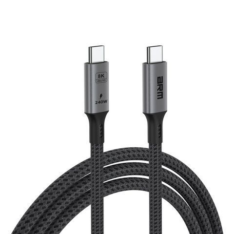 Кабель USB Type-C ArmorStandart USB 4.0 Type-C to USB Type-C 240W 1m Black (ARM81921)