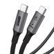 Кабель USB Type-C ArmorStandart USB 4.0 Type-C to USB Type-C 240W 1m Black (ARM81921)