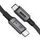 Кабель USB Type-C ArmorStandart USB 4.0 Type-C to USB Type-C 240W 1m Black (ARM81921)