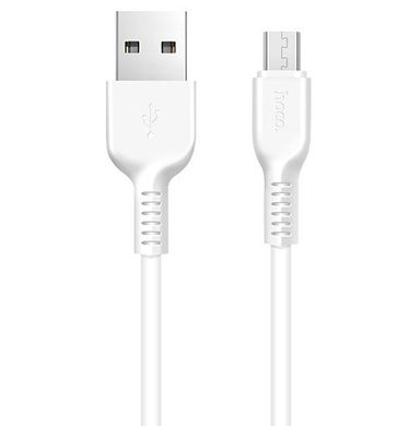 USB кабель Hoco X13 Easy Charged MicroUSB White 1m