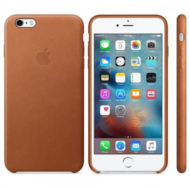 Чехол Кожаный Original Leather Case iPhone 6+6+s Brown