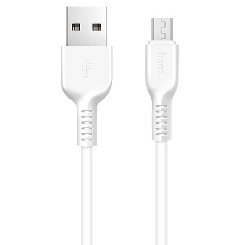 USB кабель Hoco X13 Easy Charged MicroUSB White 1m