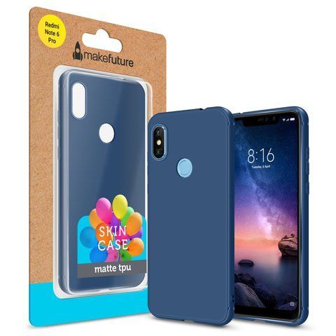 MakeFuture Накладка Skin Case Xiaomi Redmi Note 6 Pro Blue
