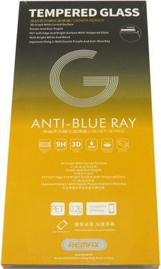 Защитное стекло Remax Anti-Blue Ray 3D Iphone 7 Black (0.26mm)