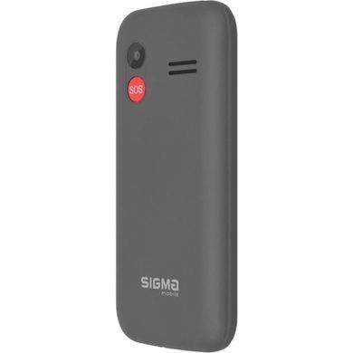 Мобильный телефон (бабусефон) Sigma mobile Comfort 50 HIT Grey
