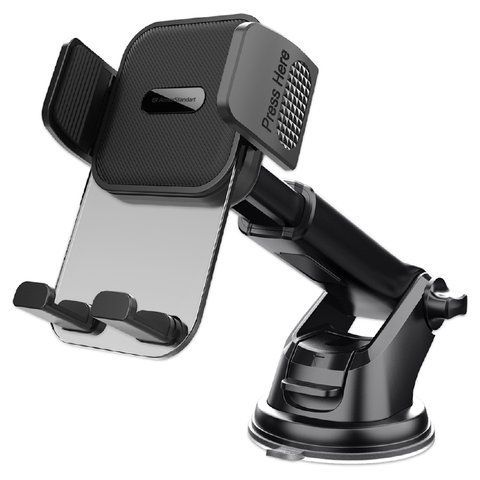 Автомобільний тримач для смартфона ArmorStandart SteadyGrip Dashboard Black (ARM85339)