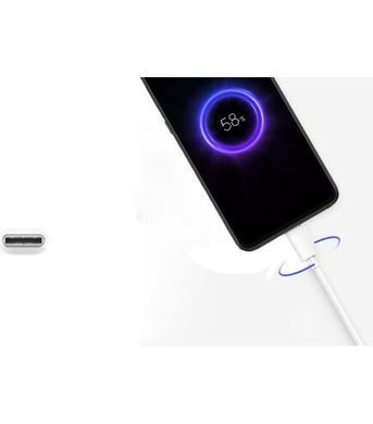 USB кабель Xiaomi Mi USB Type-C (SJX14ZM) (BHR4422GL) 100cm White