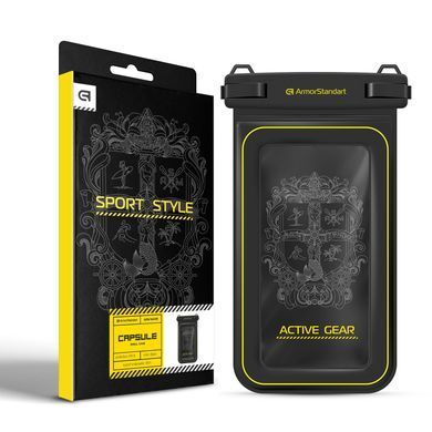 Чохол для смартфона ArmorStandart Водонепроникний чохол Capsule Shell Black (ARM84419)