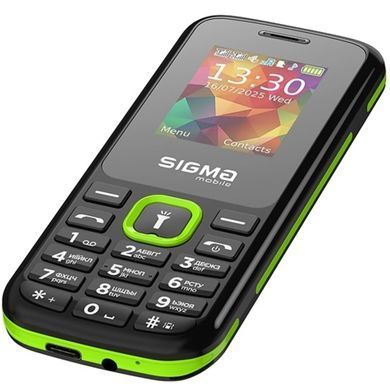 Мобільний телефон Sigma mobile X-style 171 MINI Black-green