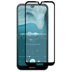 Защитное стекло 3D для Huawei Y5 2019 Black (без упаковки)